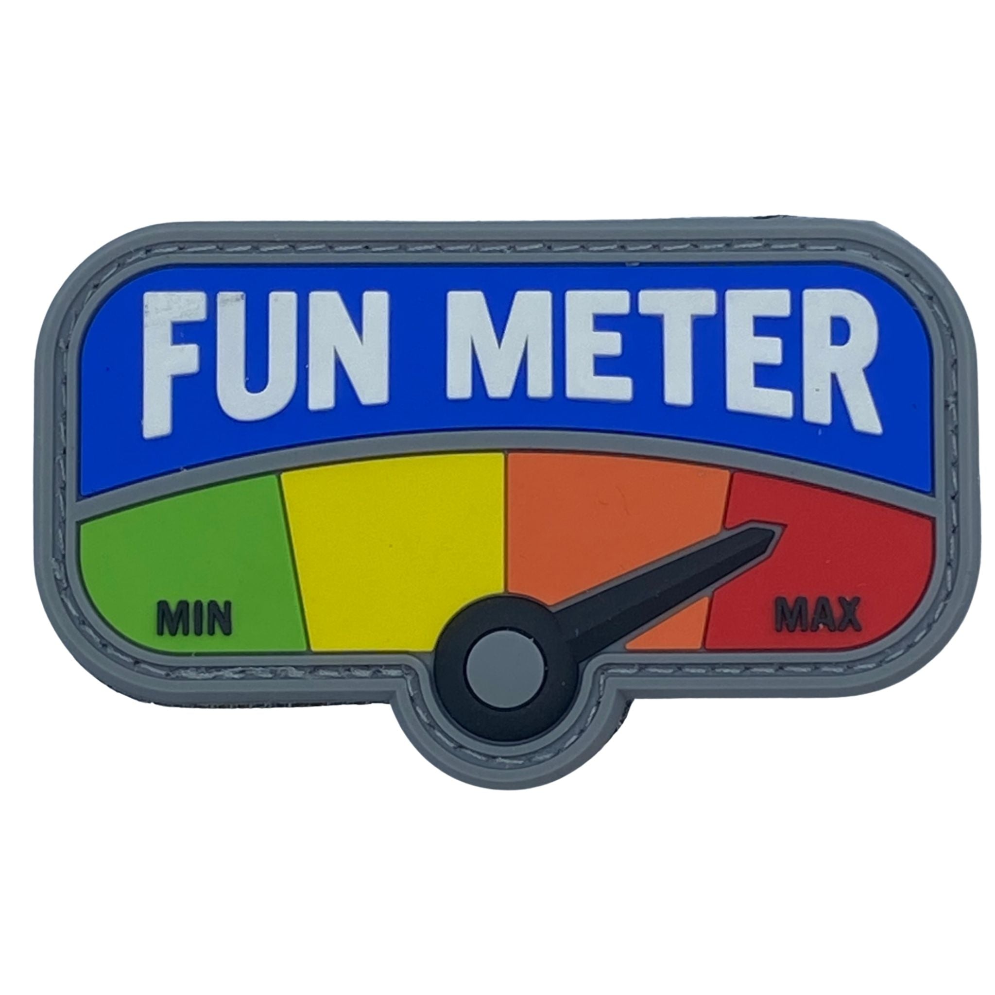 Image of Fun Meter PVC Patch - Full Color