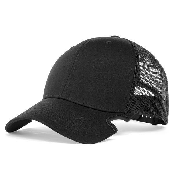 Buy Wholesale China Classic Mesh Adjustable Plain Blank Trucker