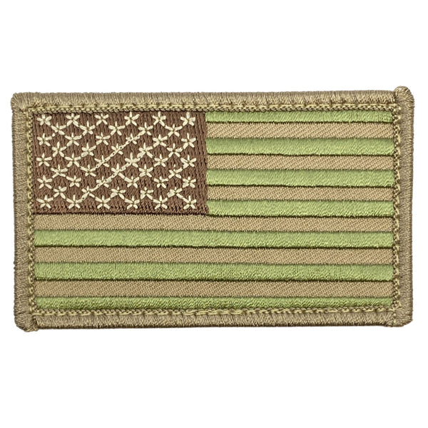 Embroidered US Flag Patches