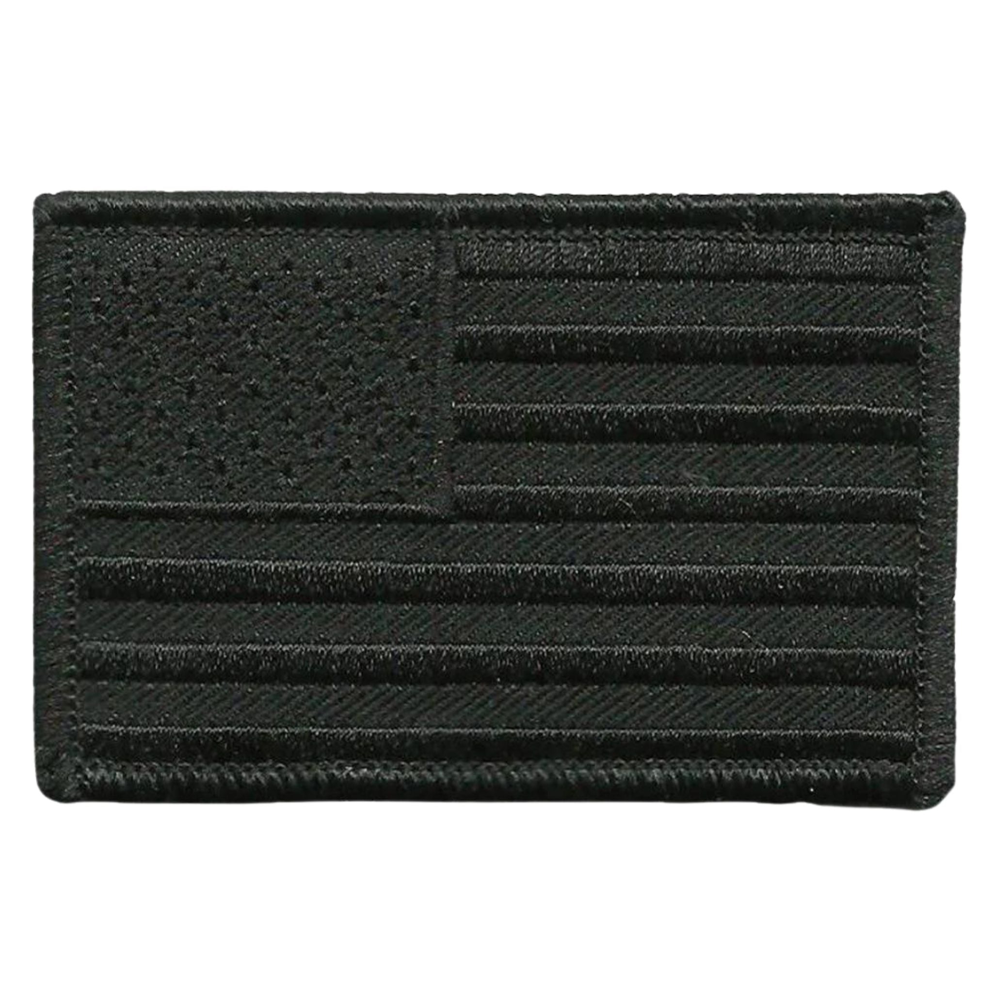 US Flag Patch - All Black