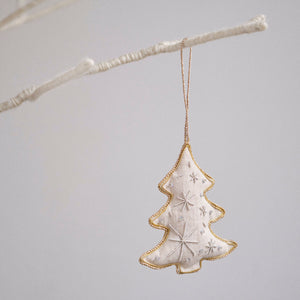 Irish Linen Christmas Tree - Pretty Little Duck