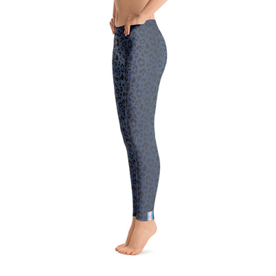 Glamour Puss Pink Animal Print Yoga Pants