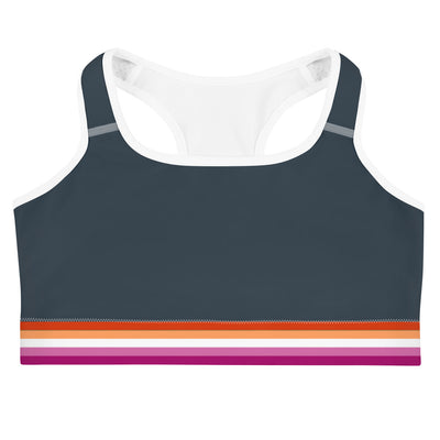 Lesbian Sports Bra - Light Pink – Prideboxco