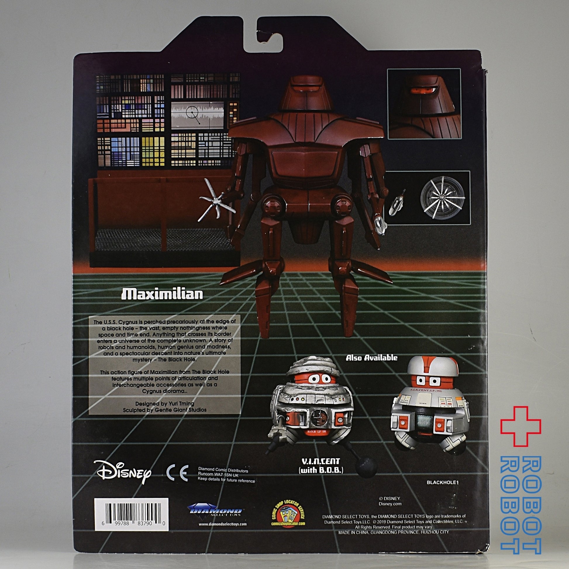 ディズニー セレクト クラシック シリーズ1 ブラックホール マクシミリアン フィギュア 未開封diamond Select Disney Robotrobot