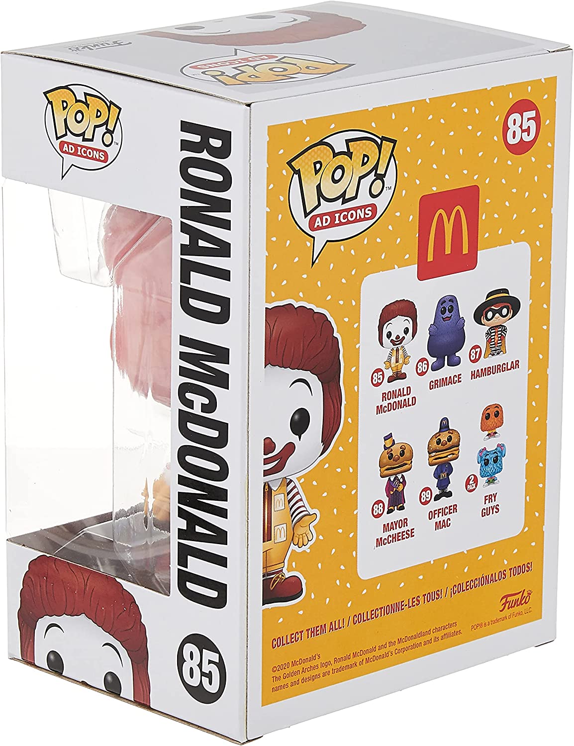 税込】 マクドナルド ロナルド フィギュア McDonalds Ronald FUNKO POP