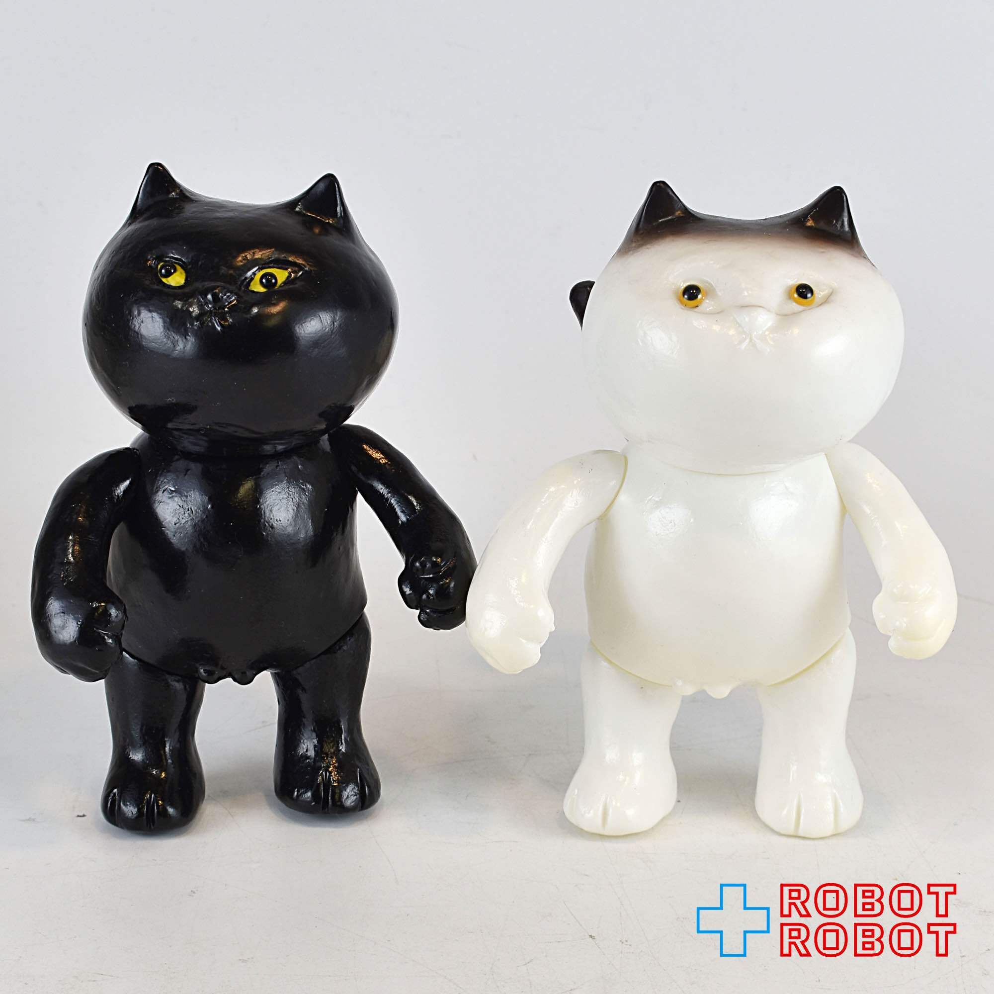 ナガモトマイ フテネコ 猫ソフビ 猫式 ver 2体セット