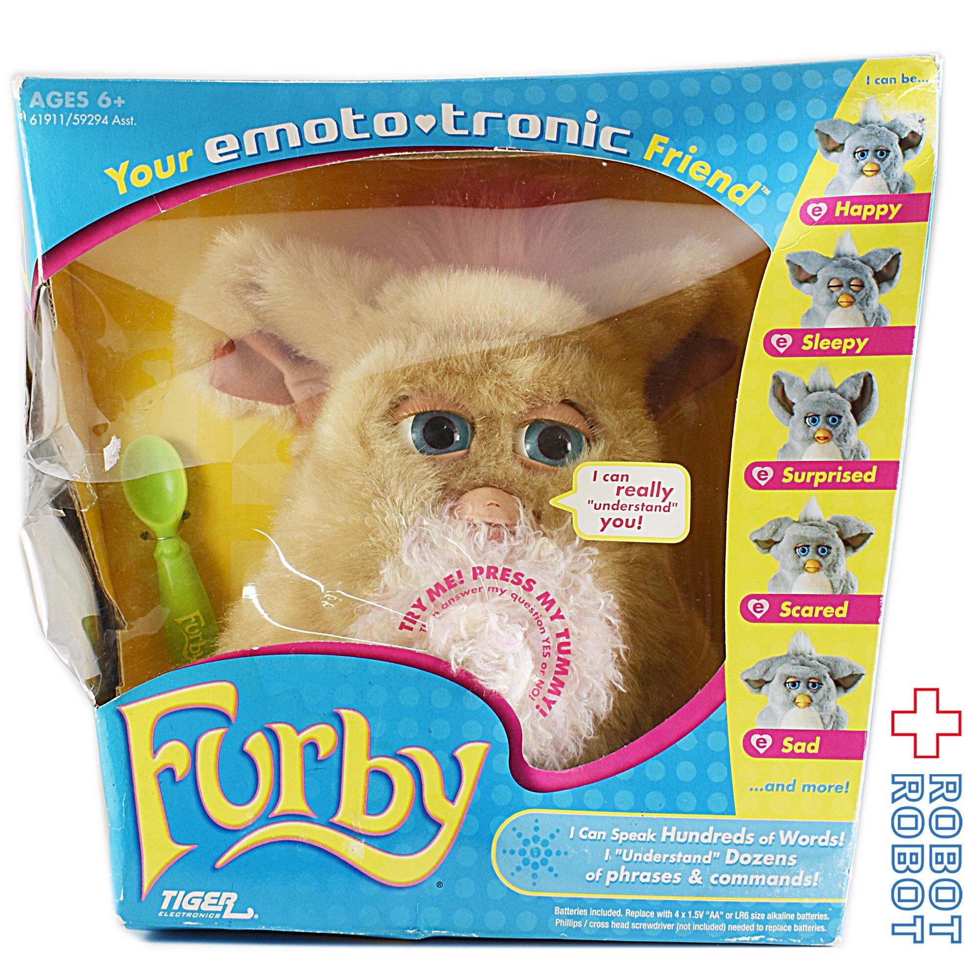 ー品販売 ファービー2 キャラメルシロップ 青目 英語版 furby furby2