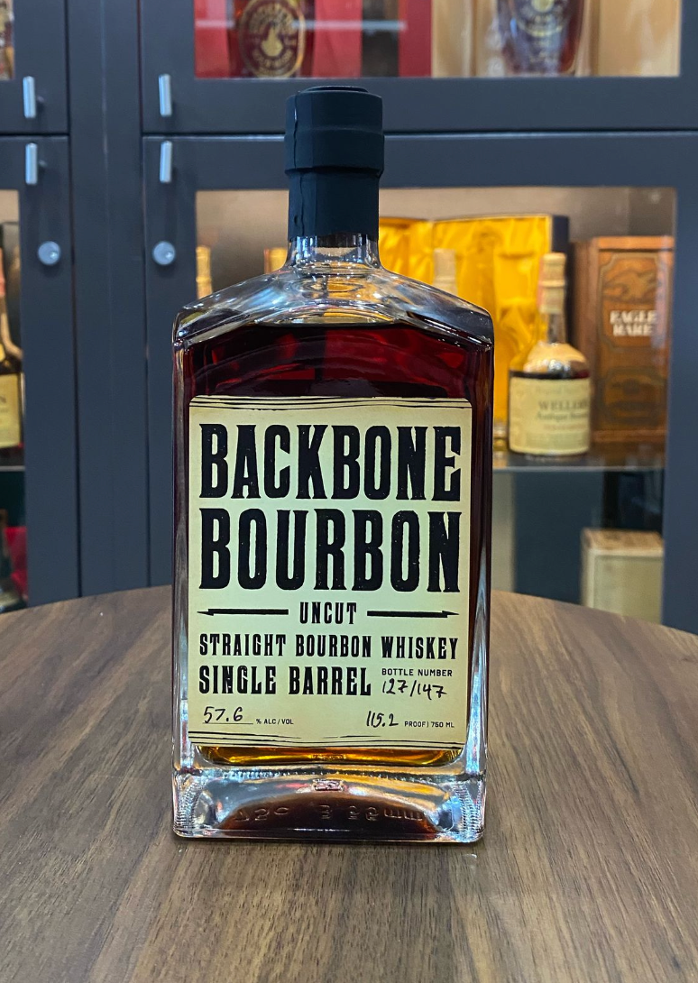 Backbone Bourbon Uncut Single Barrel "Flux Capacitor II" Mash & Journey Private Selection