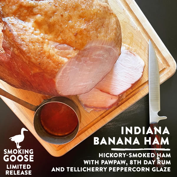 Limited-release Hickory Smoked Ham with Pawpaw +8th Day Distillery Rum Glaze