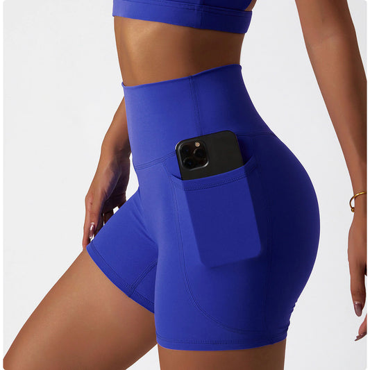 Baller Babe V waist Shorts with Pockets Lots of Colours Shop The Hottest  Activewear Online – Baller Babe Active Wear