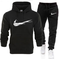 black nike set mens