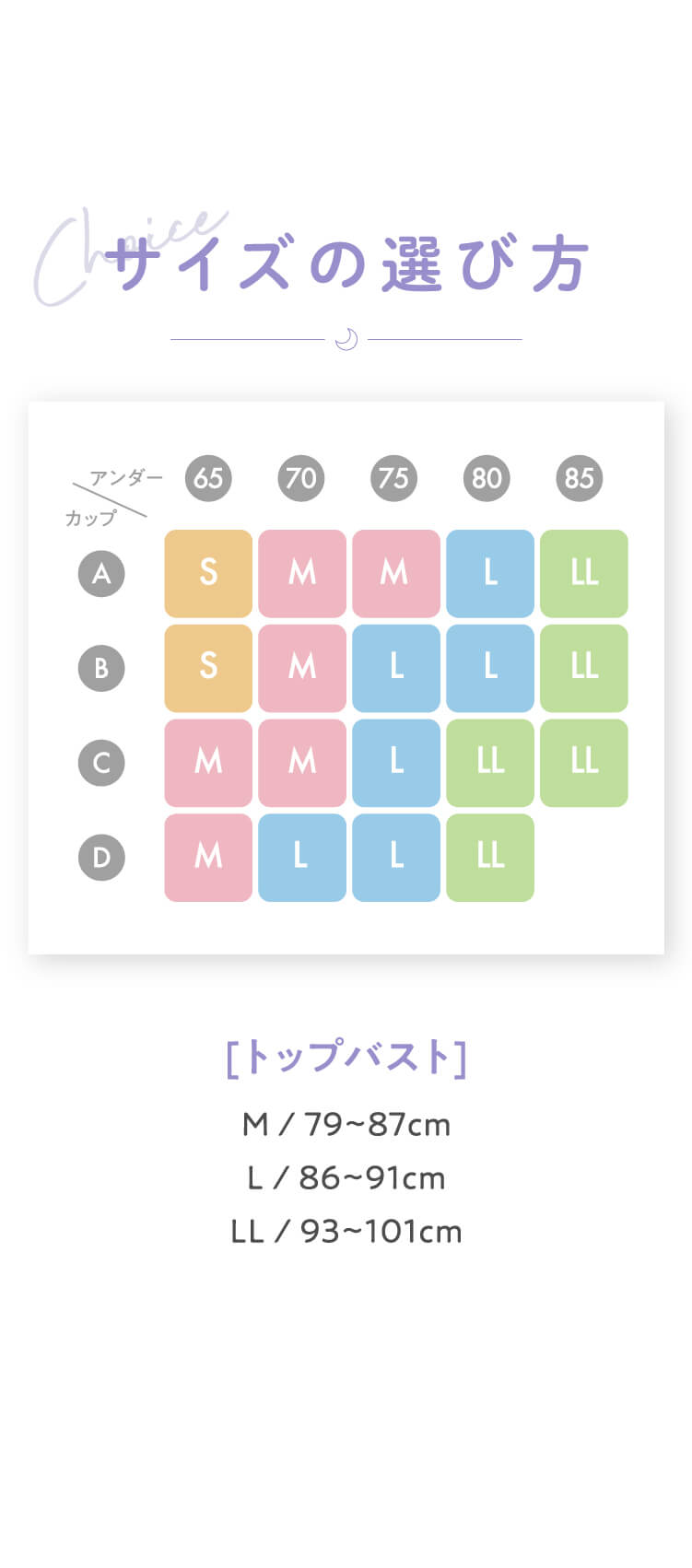 サイズの選び方