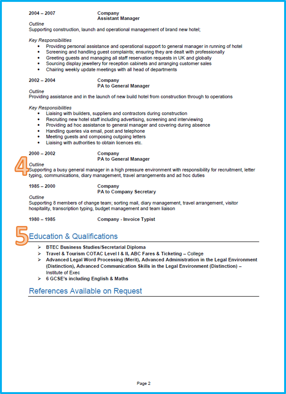 Executive_Assistant_CV_page_2
