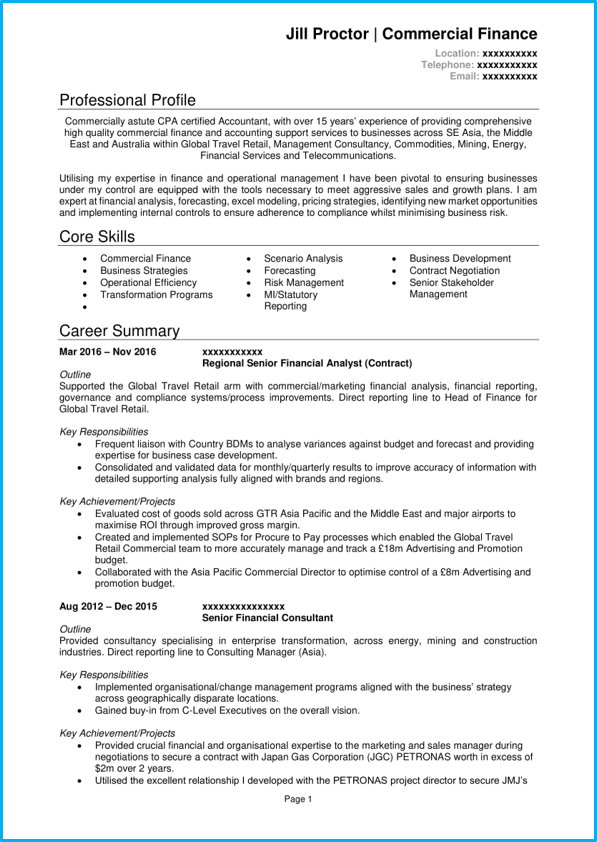 6 Cv Uk Format Examples Learn How To Create A Winning Cv