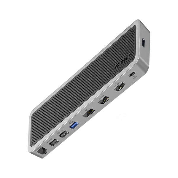 Promate Gigahub-C Hub Adaptador USB-C a Ethernet 3 Puertos USB 3.0 Todos  Dispositivos USB-C