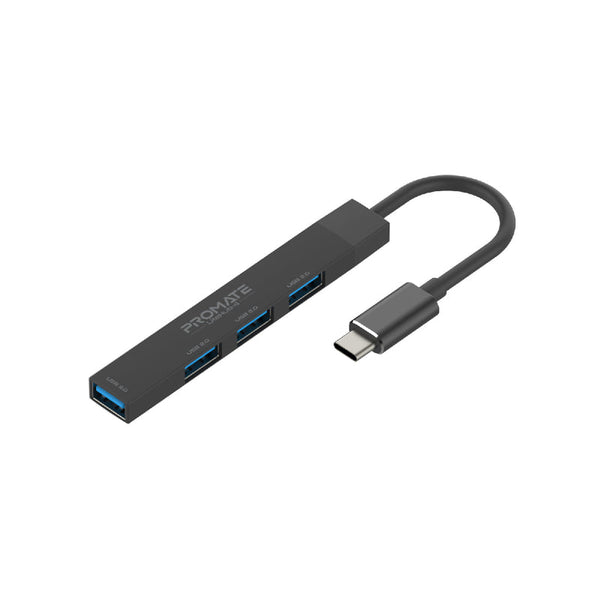 uHUB Q4 4 Ports Powered USB 3.0 Hub with USB-C Power Port