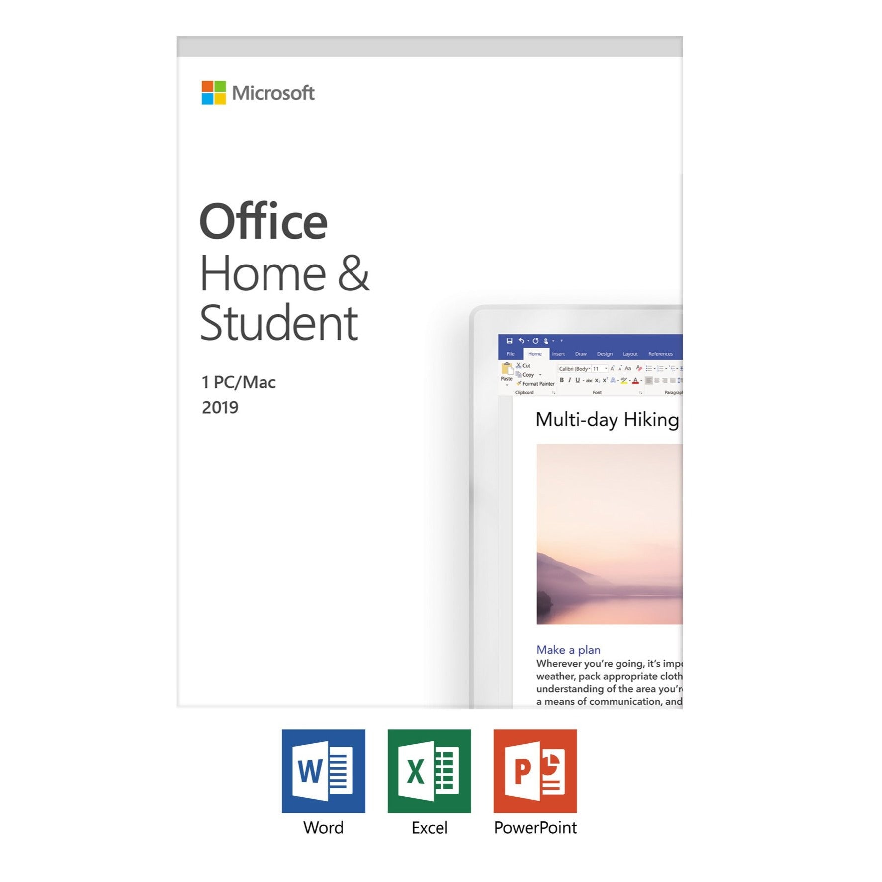 microsoft office mac 2019 home and student