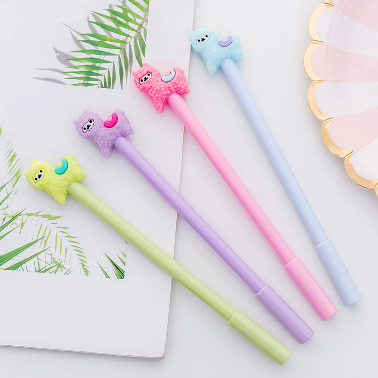 12 pcs Kawaii Cat Pastel Color Needle Gel Pen Set 0.38mm – Miu Stationery &  Gifts