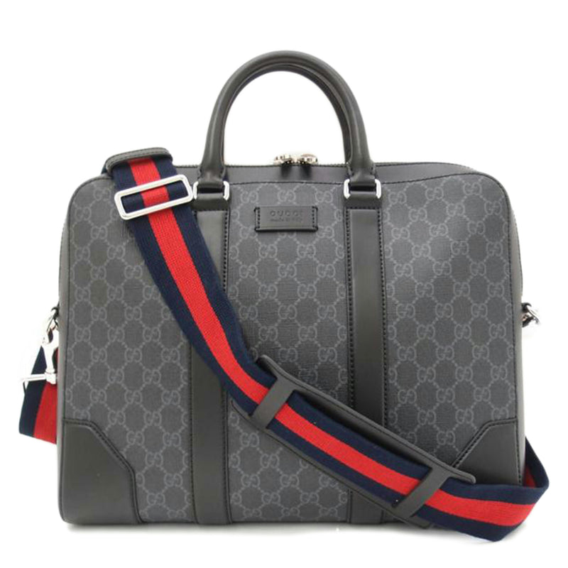 GUCCI グッチ/ビジネスバッグ A4対応 2WAY  メンズ/GGスプリーム2WAYブリーフケース/ブラック/474135/001998/SAランク/69