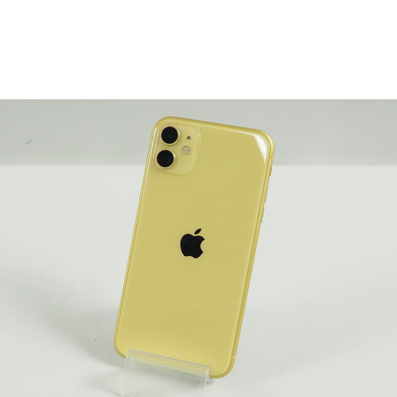 iPhone 11 イエロー 64 GB au - 携帯電話