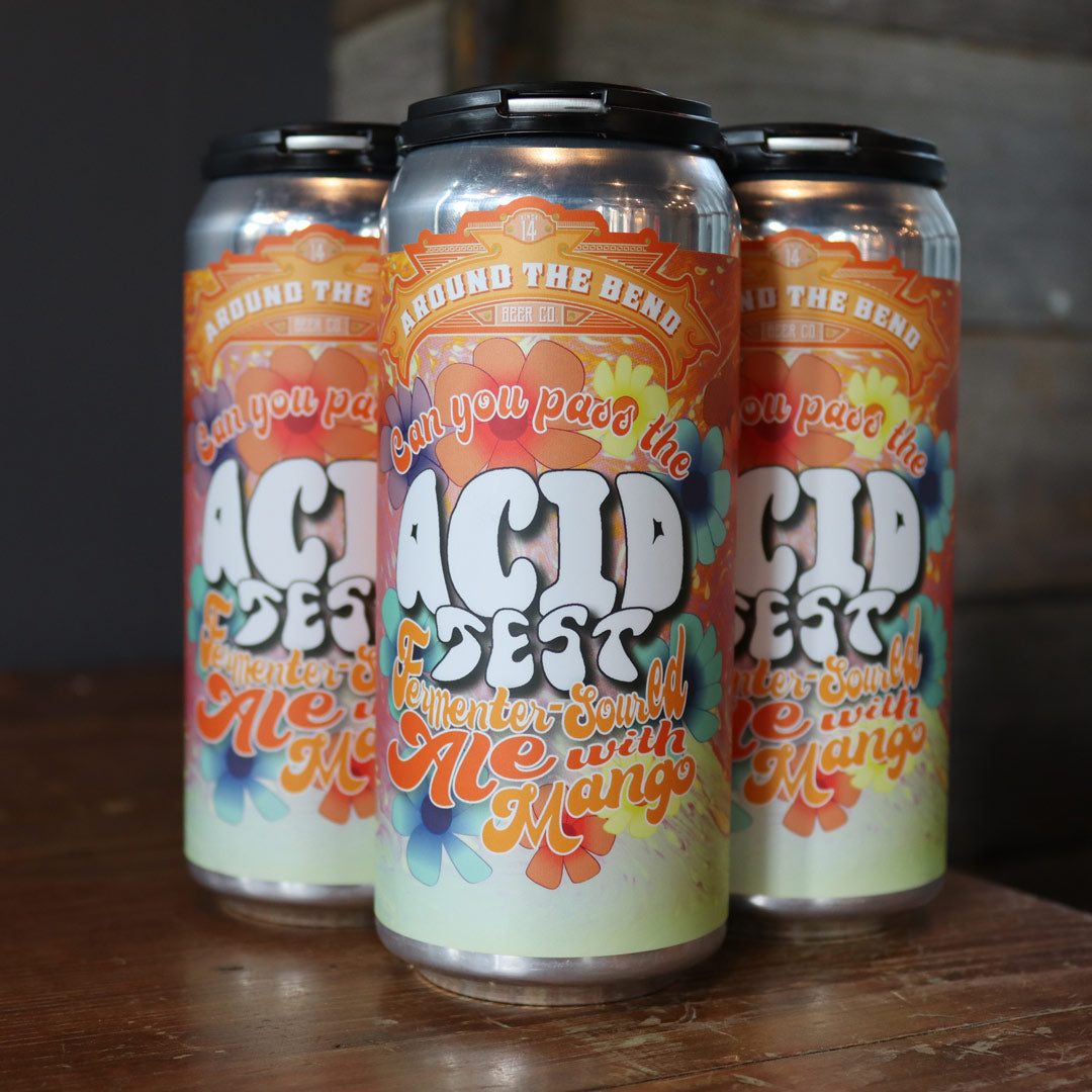 Around The Bend Acid Test Fermented Sour Ale 16 FL. OZ. 4PK Cans