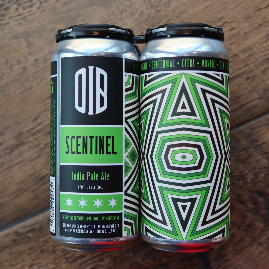 Old Irving Scentinel IPA 16 FL. OZ. 4PK Cans