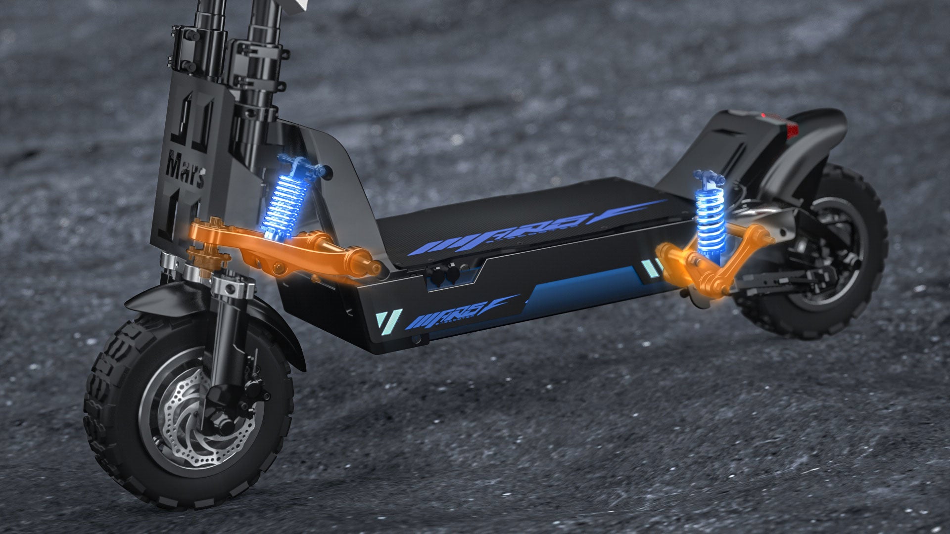 The-best-suspension-system-of-Teewing-Adults-Electric-Scooters