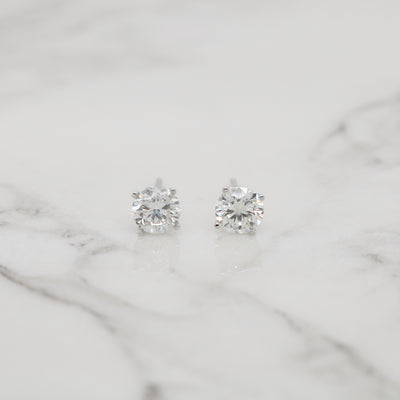 Buy Lab Grown Diamond Earrings for Women Online | Earring Designs – House  Of Quadri