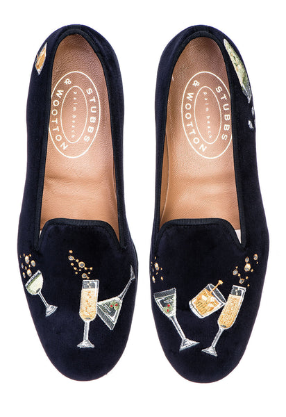 ladies velvet slippers