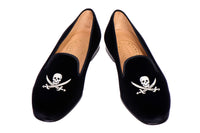 skull slippers mens