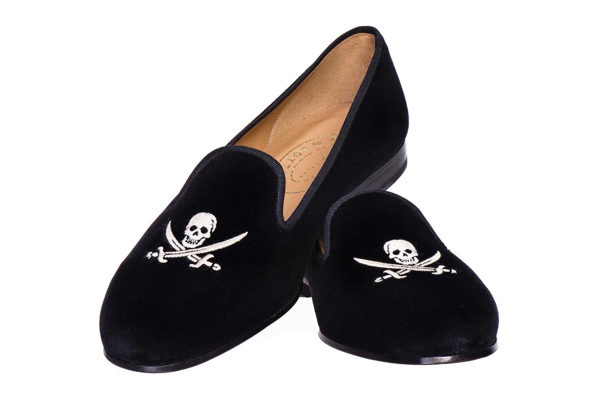 skull loafers womens