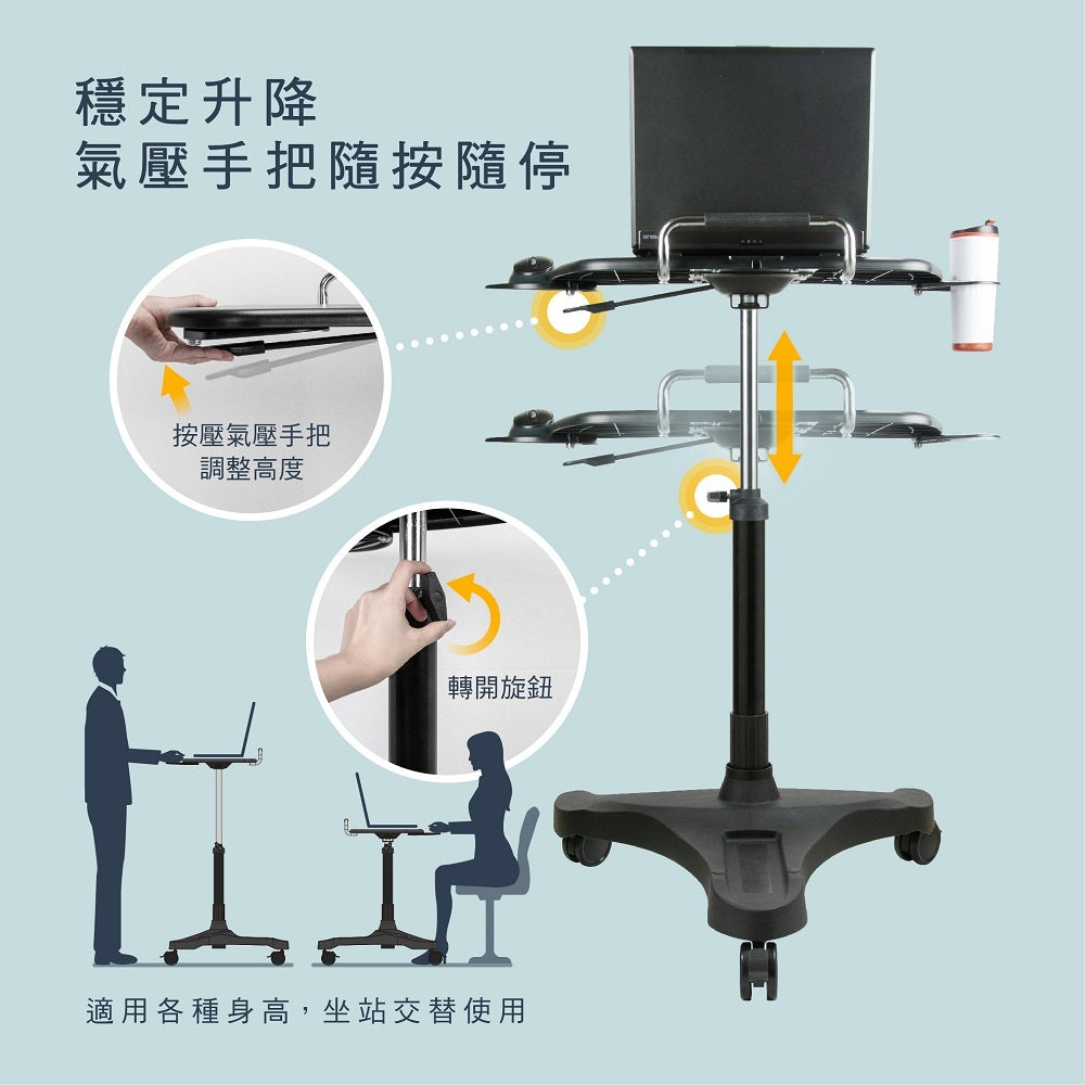 氣壓手把隨按隨停