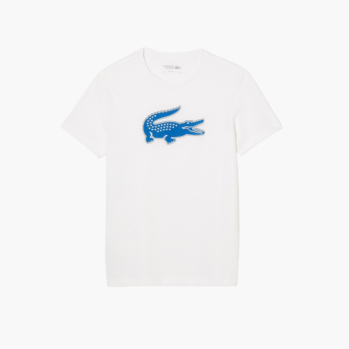 Lacoste Men’S Crew Neck Crocodile Print Organic Cotton T-Shirt – Levisons