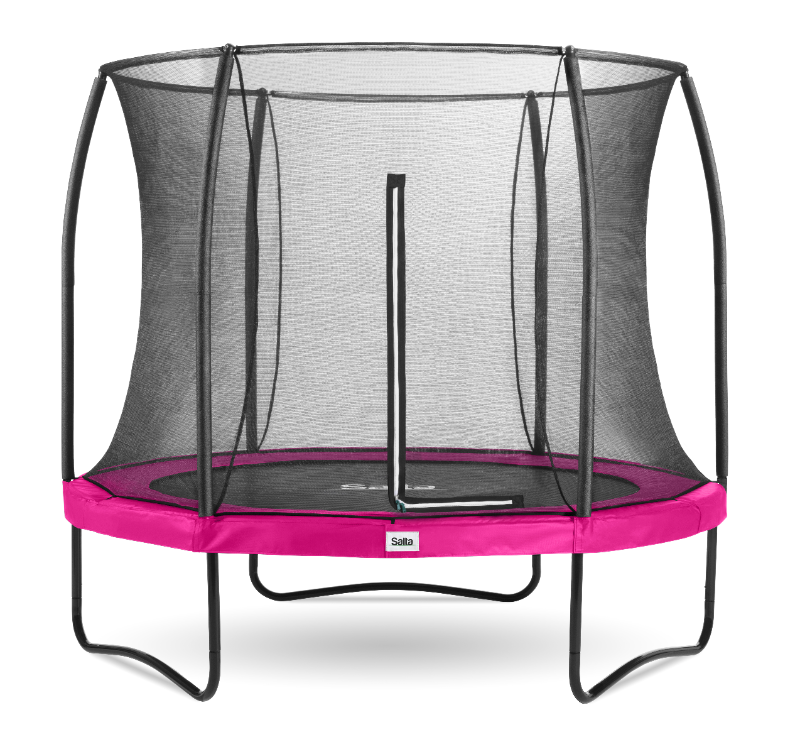 Trambulina Salta COMFORT EDITION Rotunda 251 cm Roz