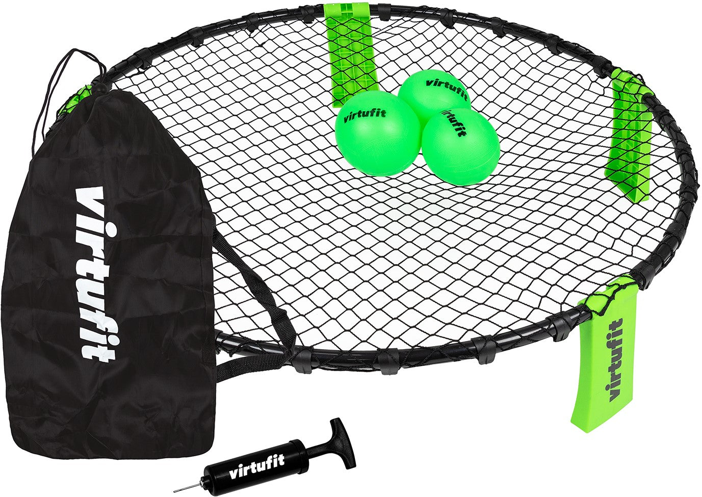 Joc Spikeball Roundnet RN90 Pro cu 3 Mingi si Geanta de Depozitare Virtufit