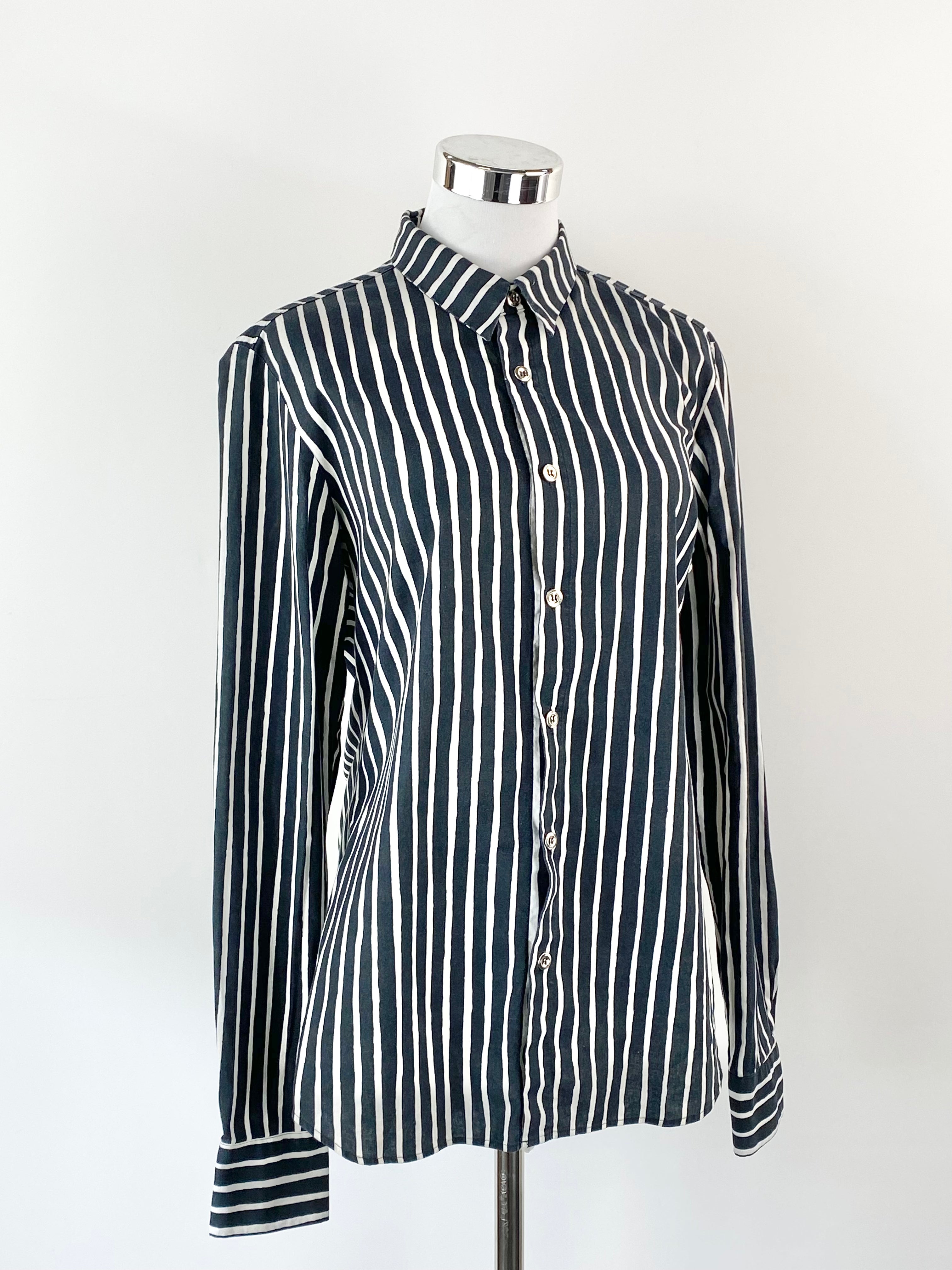 Marimekko Crisp Striped Cotton Shirt - AU8