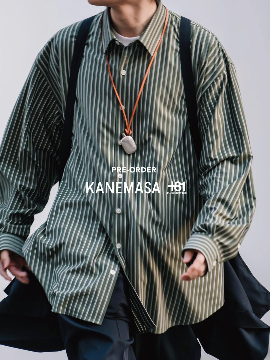 Notice of order sales | KANEMASA THICK AND THIN STRIPE ROYAL OX