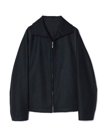 MODIFIED SLEEVE ZIP BLOUSON