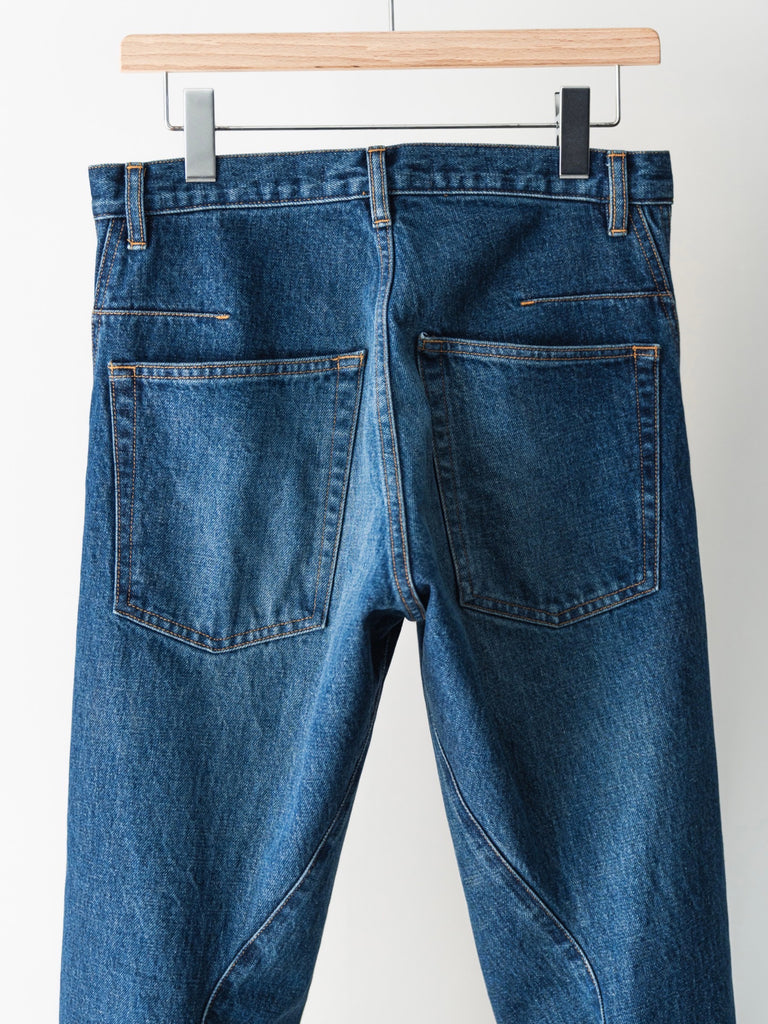 NVRFRGT 3D TWISTED JEANS VINTAGE WASH 【使い勝手の良い