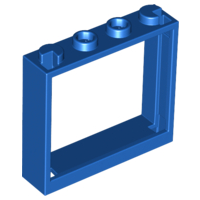 Venster 1 x 4 x 3, geen luik bevestiging