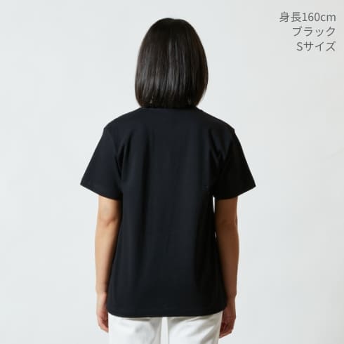 5942-01 半袖Tシャツ 正面着用ビュー