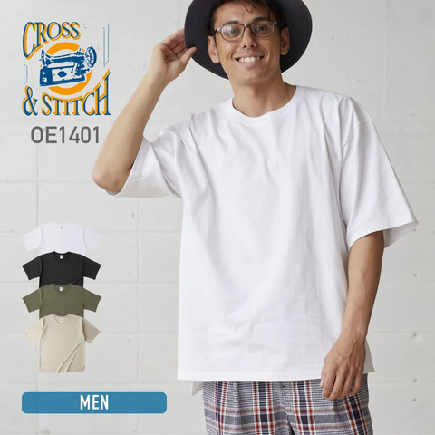 OE1401  ビッグシルエット 半袖Tシャツ