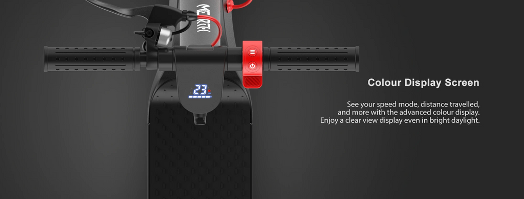 Mearth S and S Pro Electric Scooter Large Display Screen