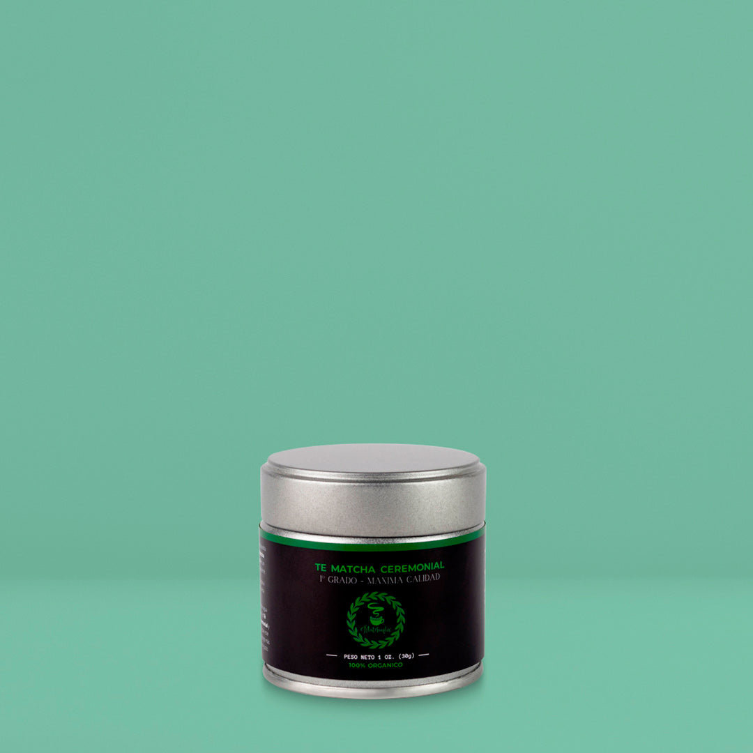 TE MATCHA CEREMONIAL 100% Orgánico 50g, TE VERDE MATCHA en polvo de Japón