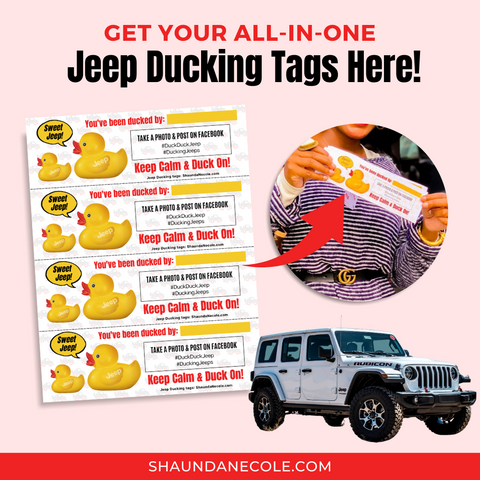 Jeep Ducking Tags