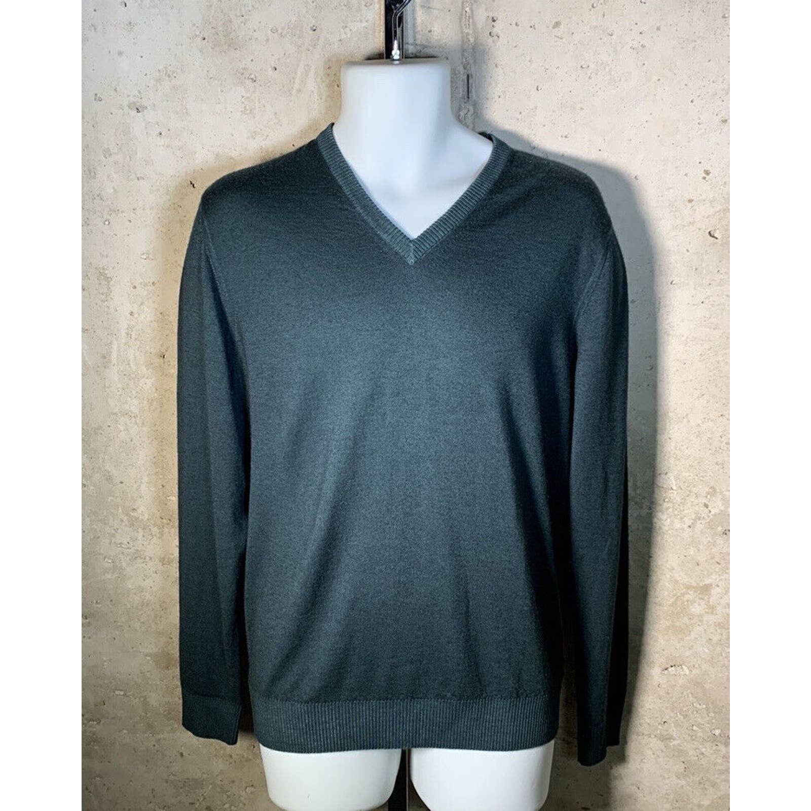 Kiton Green 100% Cashmere Sweater Sz. Large 52