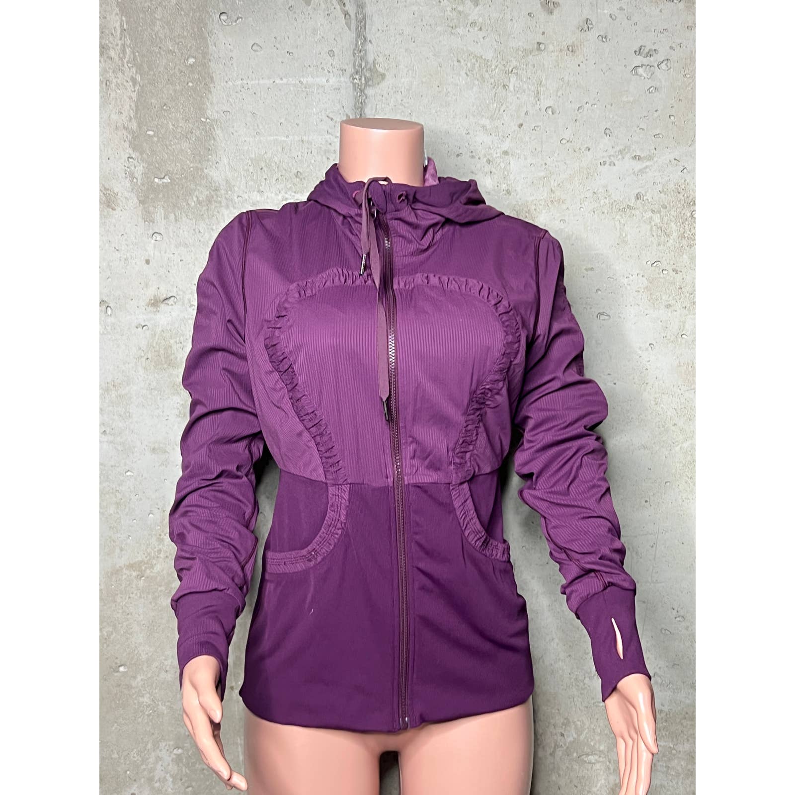 Lululemon Purple Plum Dance Studio Jacket Sz.12