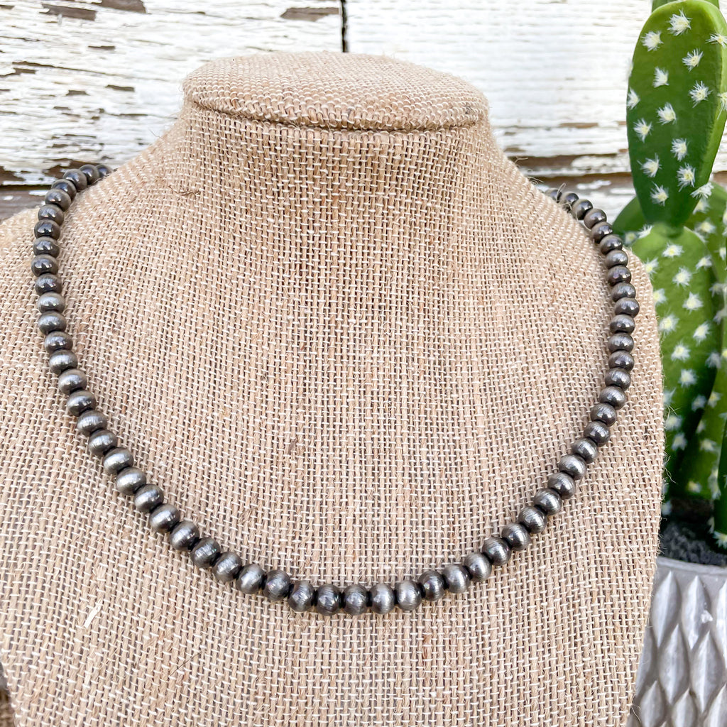 navajo pearl necklace faux