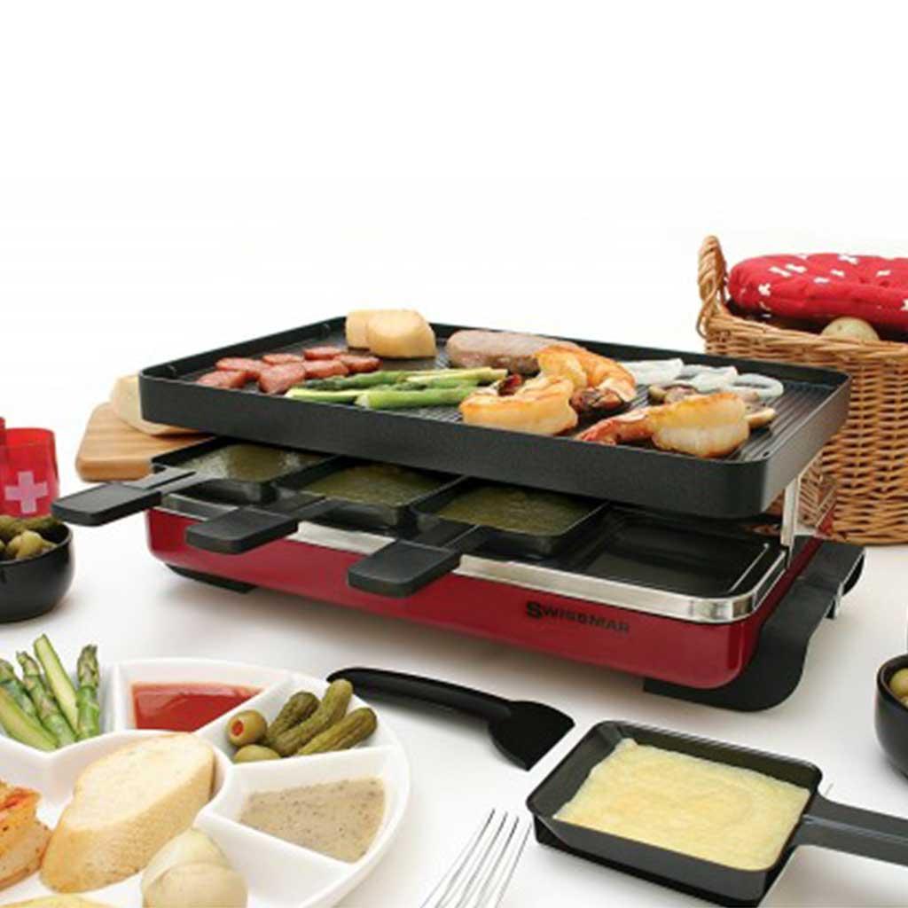 8 Raclette Grill Red | Kitchen