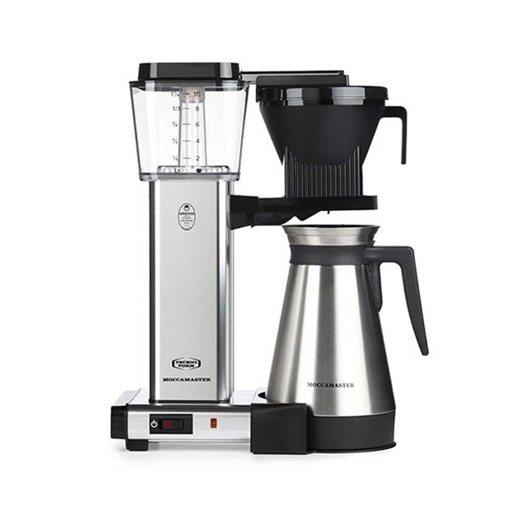 Moccamaster KBGT Silver Coffeemaker by Technivorm | Kitchen Outfitters